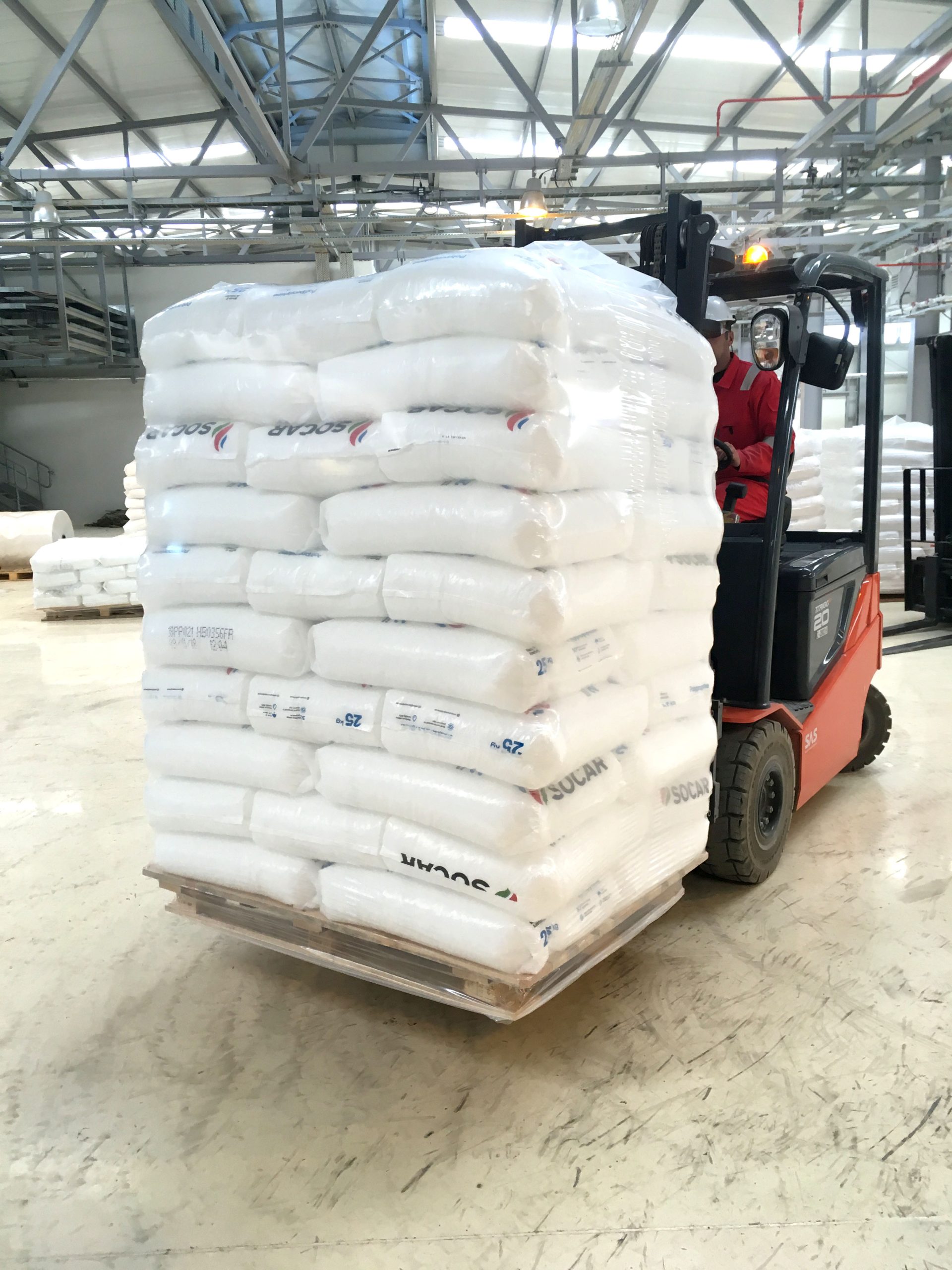 Склад полимеров SOCAR